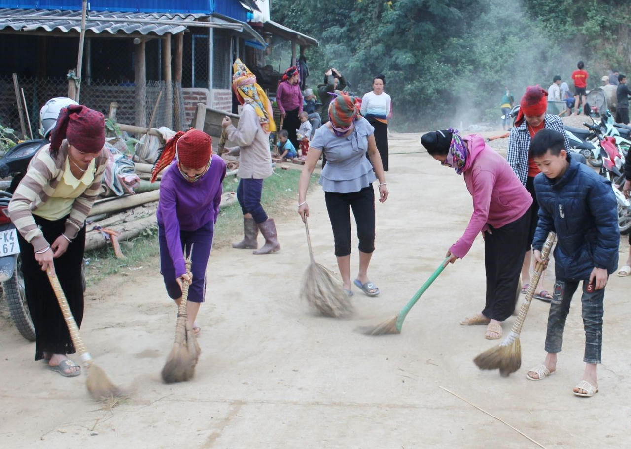 Sốp Cộp xây dựng nông thôn mới gắn với bảo vệ môi trường