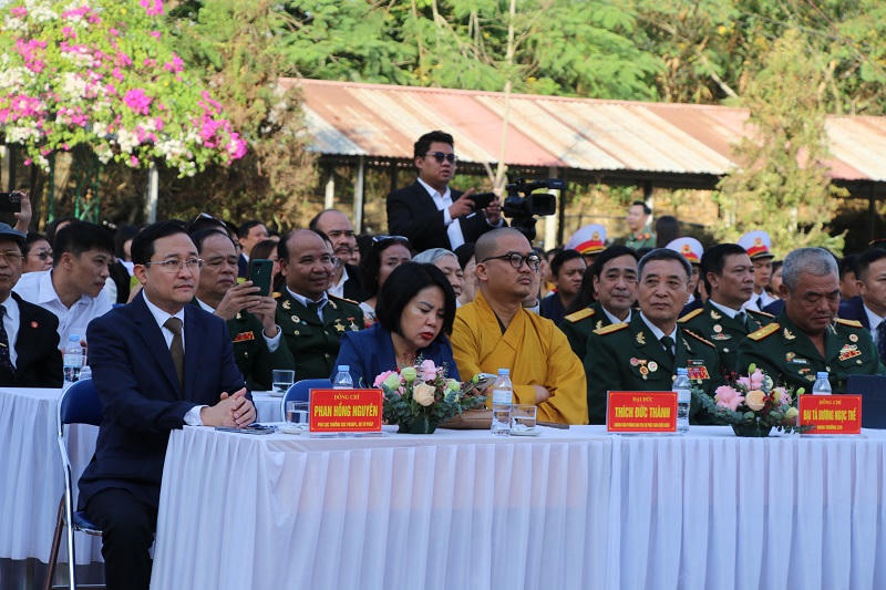 Điện Biên: Khánh thành tượng đài anh hùng liệt sỹ Phan Đình Giót