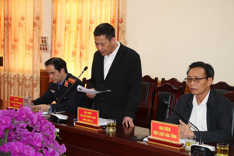 Sơn La: Lấy ý kiến góp ý dự thảo Luật Thi hành án dân sự (sửa đổi)