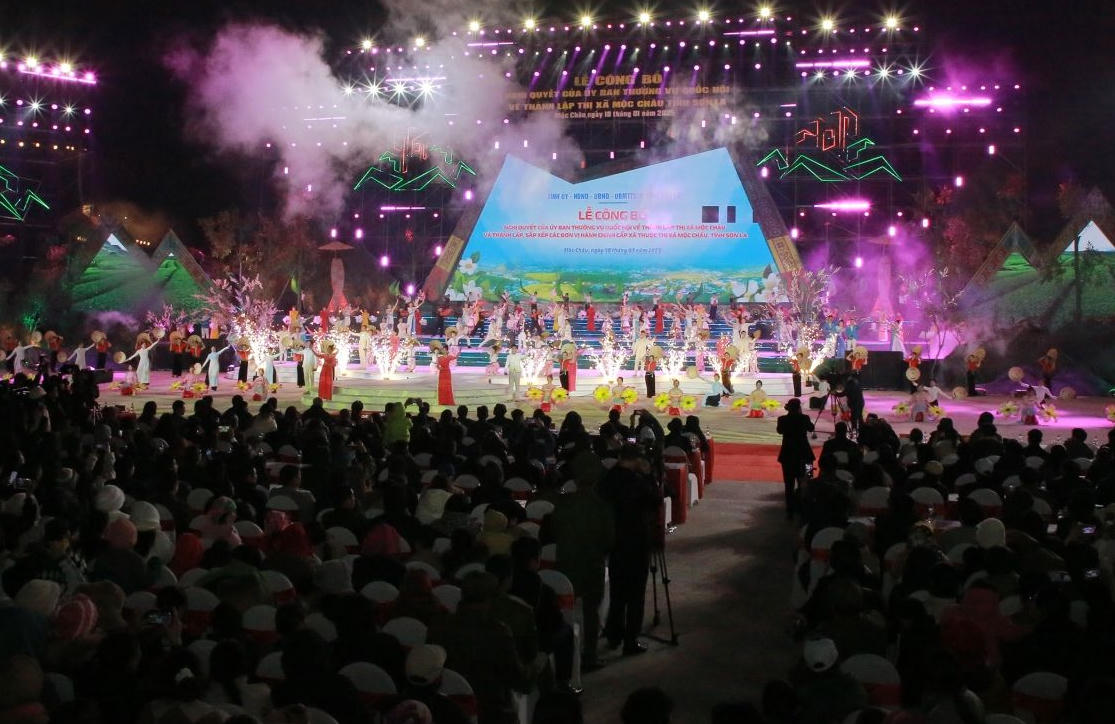 Công bố thành lập thị xã Mộc Châu