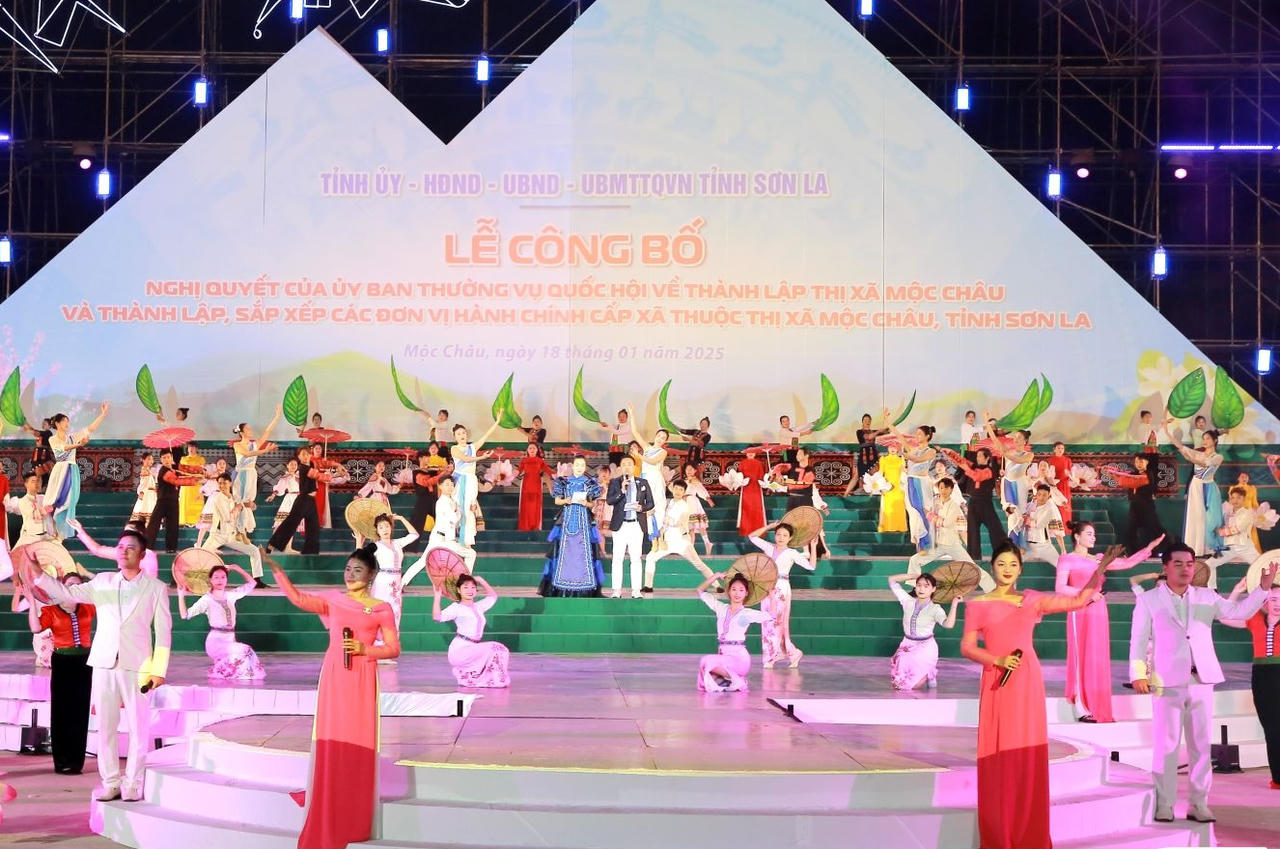 Công bố thành lập thị xã Mộc Châu