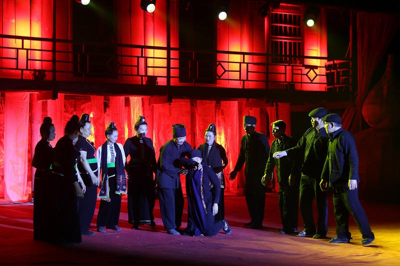 Đặc sắc show diễn thực cảnh Huyền tích U Va tại Điện Biên