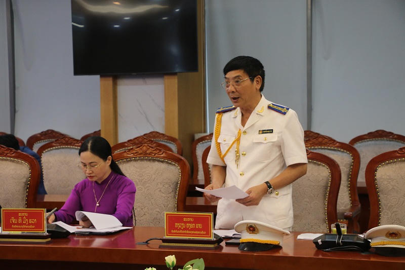 Sở Tư pháp tỉnh Hủa Phăn thăm và làm việc tại tỉnh Sơn La