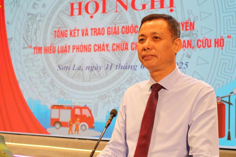 Sơn La: Trao giải thi tìm hiểu Luật Phòng cháy, chữa cháy và cứu nạn cứu hộ