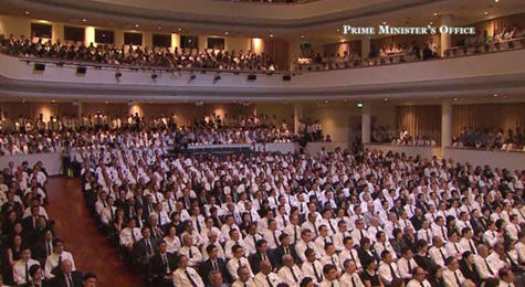 Người dân Singapore dầm mưa tiễn “người cha lập quốc” Lý Quang Diệu