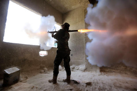 Bí mật những bóng hồng chiến binh đặc nhiệm Syria