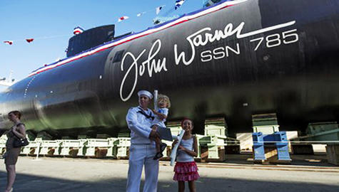 Tận mắt ngắm tàu ngầm uy lực nhất của hải quân Mỹ