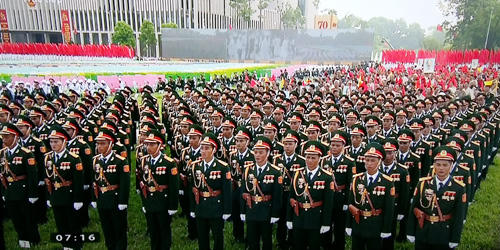 Tường thuật Lễ diễu binh, diễu hành mừng 70 năm ngày Quốc khánh