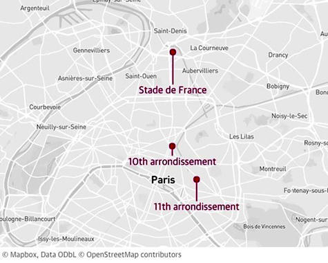 Khủng bố Paris: Ít nhất 153 người thiệt mạng, Pháp tuyên bố tình trạng khẩn cấp