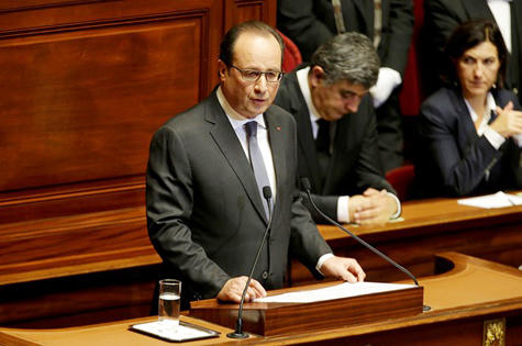 Tổng thống Pháp thề “không chỉ kiềm chế mà phải tiêu diệt” IS