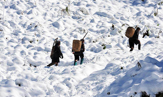 Sa Pa, Mẫu Sơn sắp có tuyết rơi