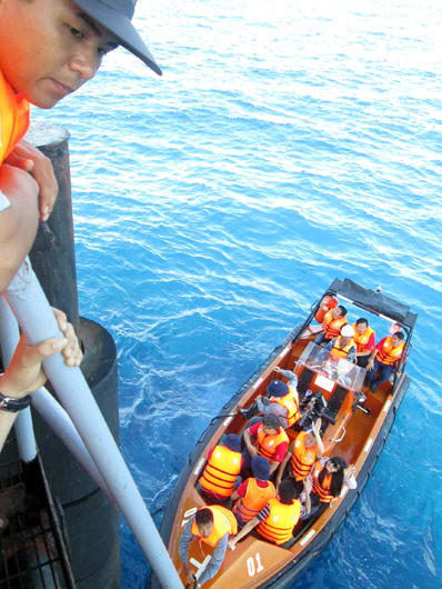 “Điểm sống và điểm chết” ở cột mốc canh thềm lục địa