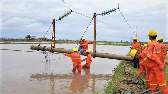 Bão số 2: EVNNPC cảnh giác cao độ tại “điểm nóng” Hố Hô
