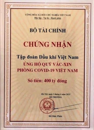 “Trăm hoa đua nở” trong lập Quỹ mua vắc xin phòng COVID-19 