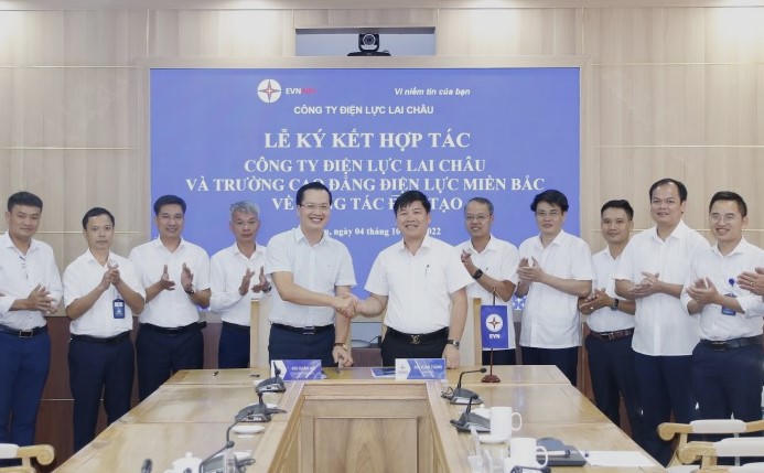 PC Lai Châu và Cao đẳng Điện lực miền Bắc phối hợp đào tạo nhân lực