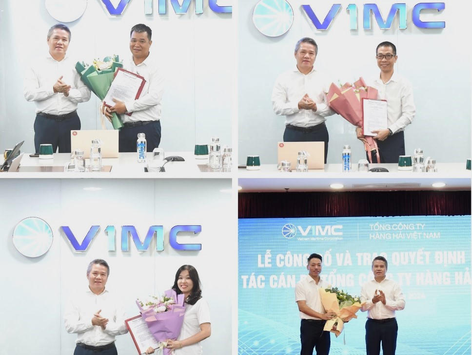 Tổng công ty Hàng hải Việt Nam điều động, bổ nhiệm loạt cán bộ