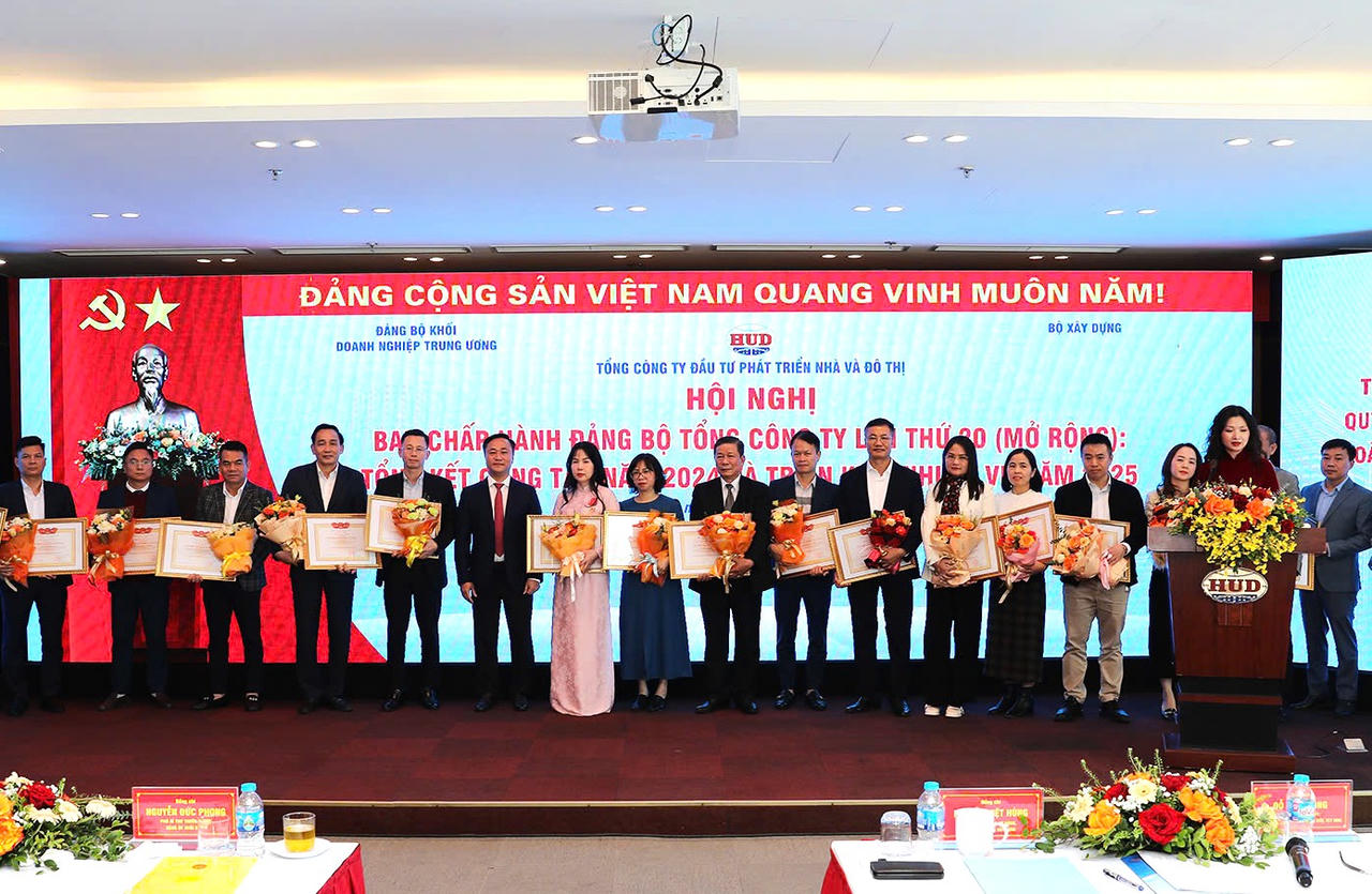 30/4, hoàn thành đại hội đảng các cấp thuộc Đảng bộ Tổng công ty HUD