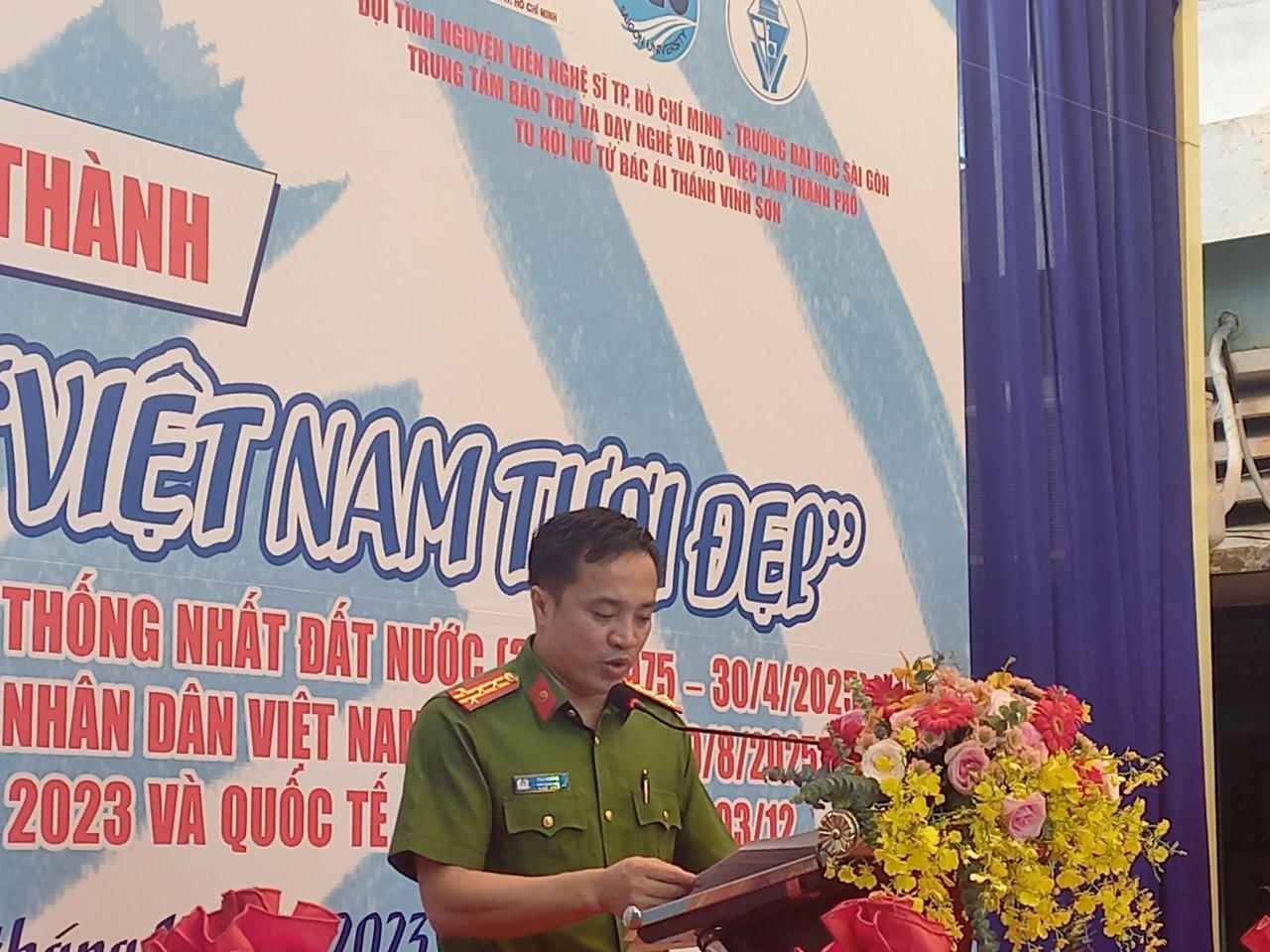 Công an TP HCM khánh thành công trình bích họa 'Việt Nam tươi đẹp'