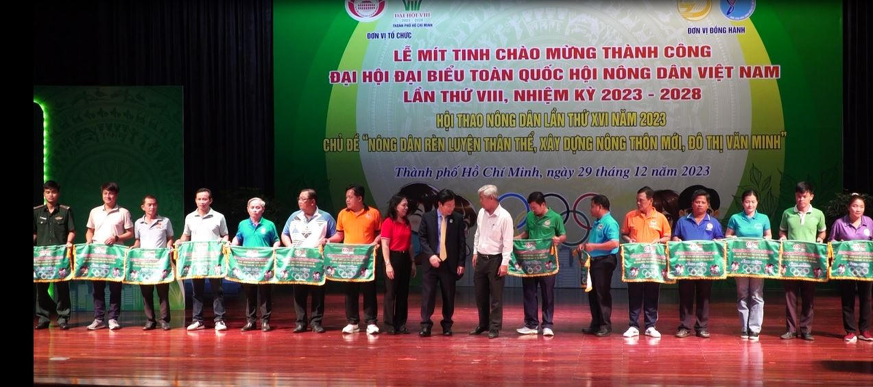 Hội nông dân TP HCM chào mừng thành công Đại hội VIII Hội Nông dân Việt Nam