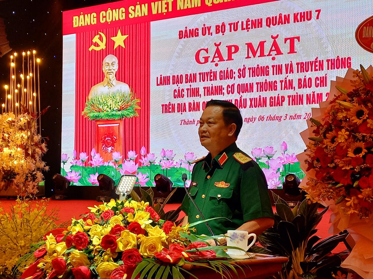 Quân khu 7: Phát huy vai trò nòng cốt trong xây dựng nền an ninh quốc phòng toàn dân