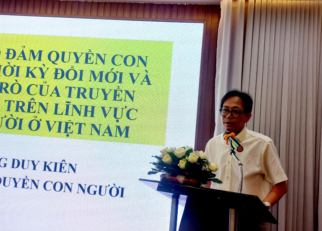 Phát huy vai trò của truyền thông, báo chí trên lĩnh vực quyền con người 