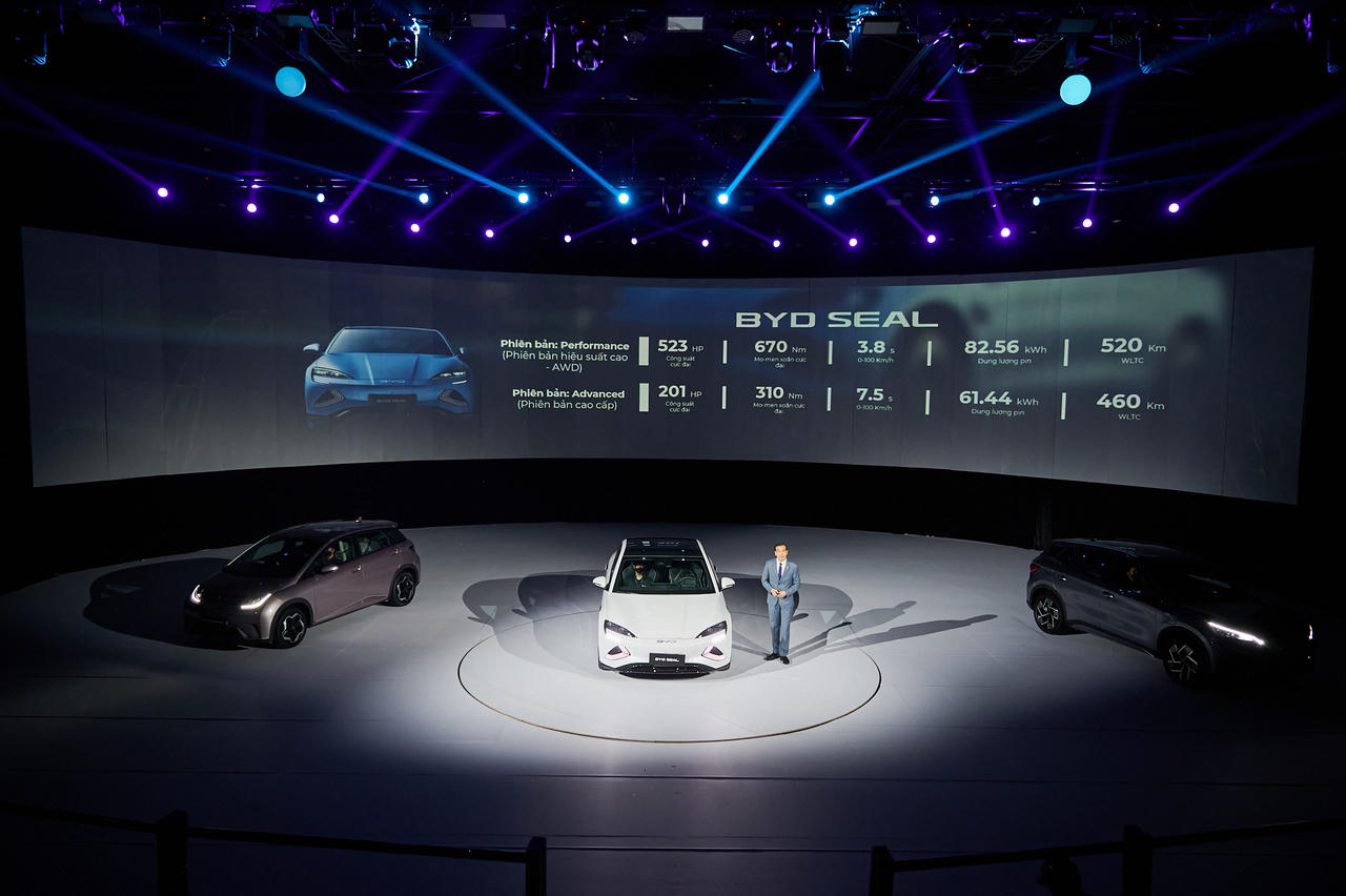 BYD gia nhập thị trường xe năng lượng mới tại Việt Nam