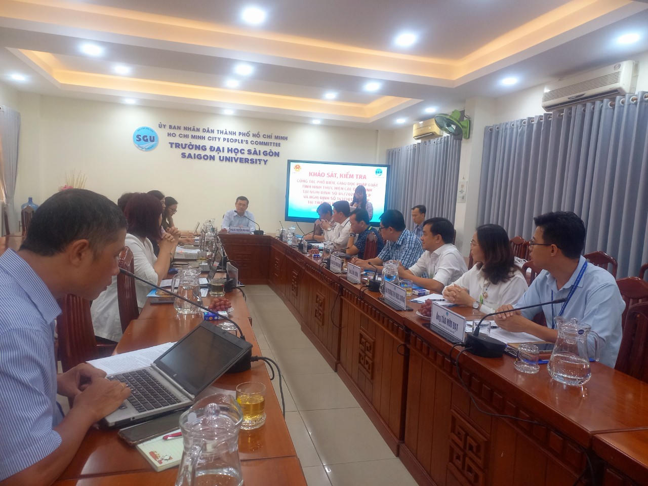 Tăng cường công tác kiểm tra, áp dụng các kiến thức pháp luật vào thực tế