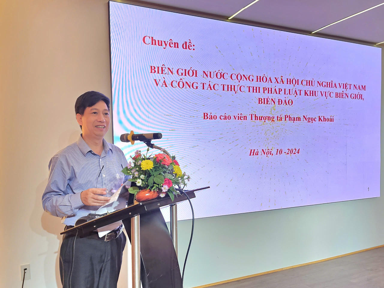 Tập huấn chính sách pháp luật về chủ quyền biển, đảo năm 2024