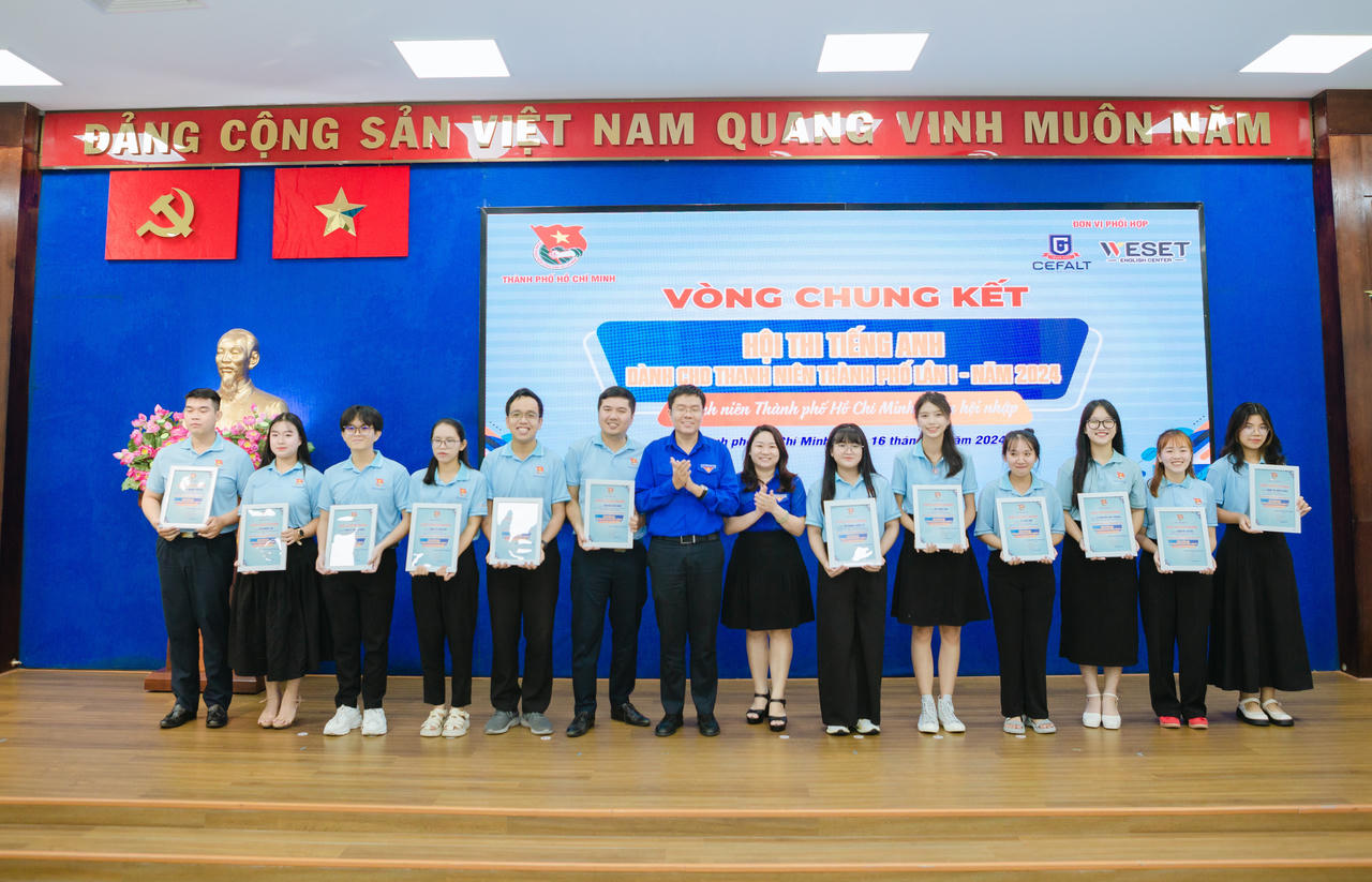 Trao hơn 200 suất học bổng tiếng Anh cho Đoàn viên, thanh niên tại TP HCM