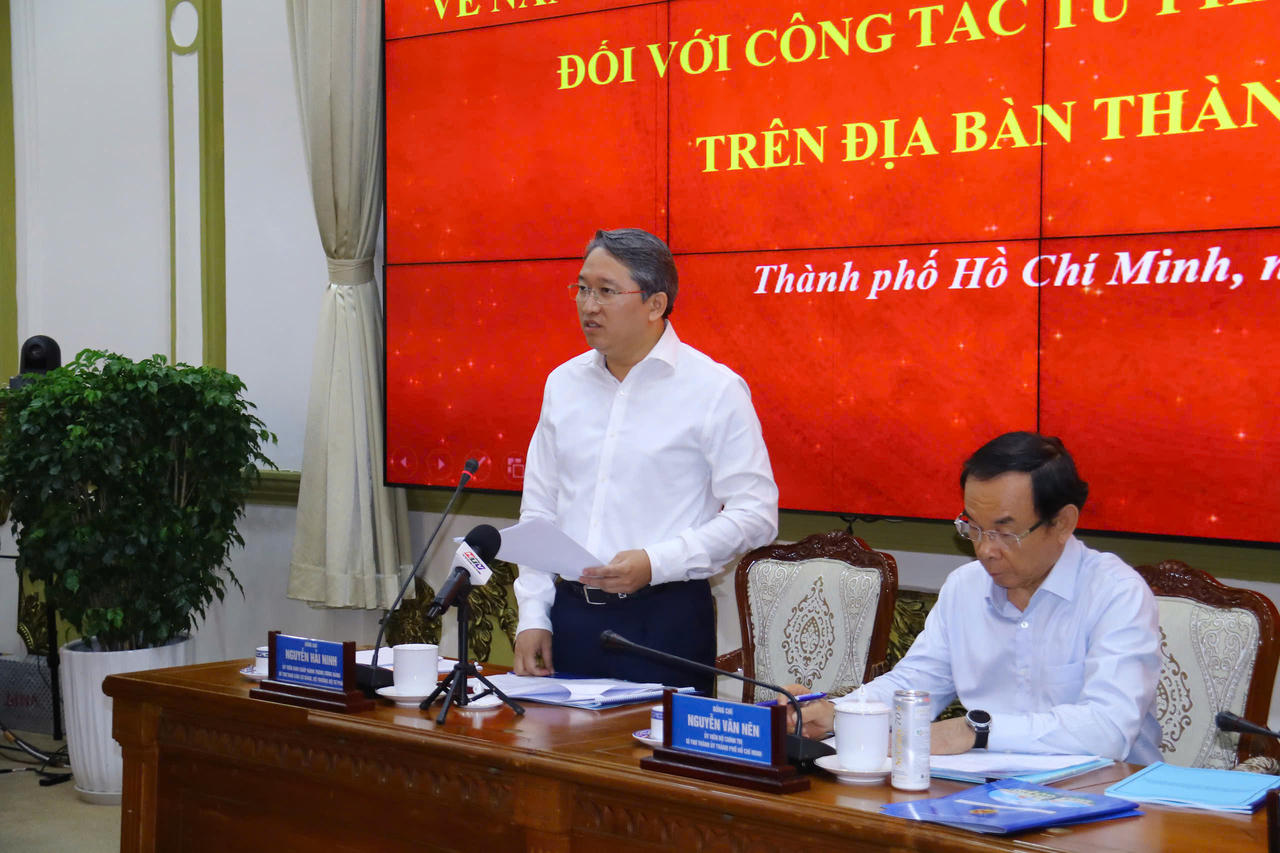 TP.Hồ Chí Minh: Tập trung hơn nữa nguồn lực cho công tác xây dựng và hoàn thiện thể chế