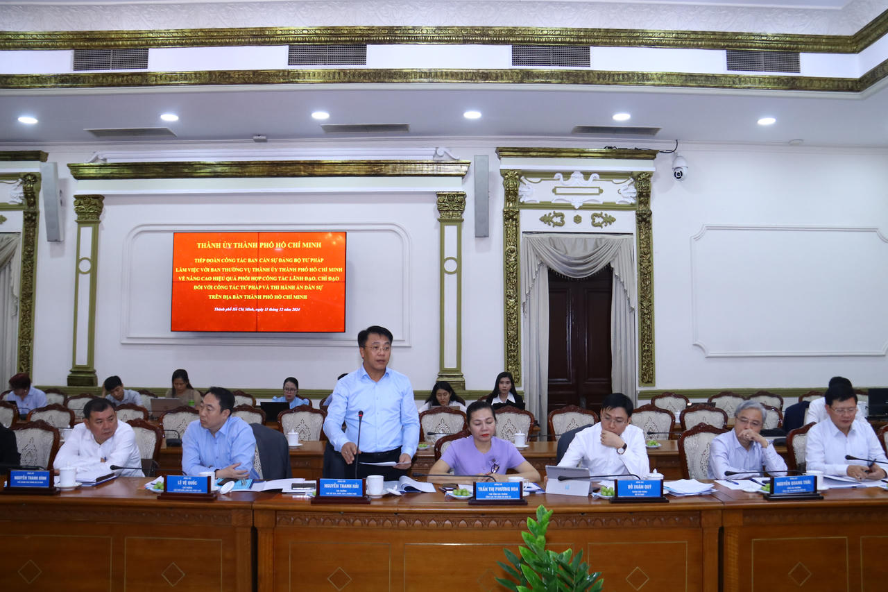 TP.Hồ Chí Minh: Tập trung hơn nữa nguồn lực cho công tác xây dựng và hoàn thiện thể chế