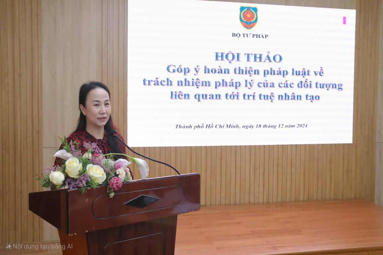 Góp ý hoàn thiện quy định pháp luật về trách nhiệm pháp lý của các đối tượng liên quan đến trí tuệ nhân tạo