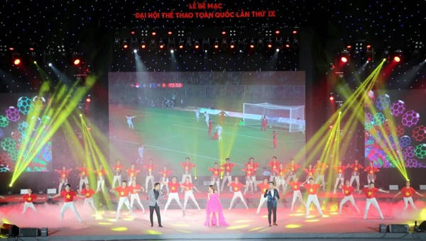 Bế mạc Kỳ Đại hội Thể thao toàn quốc lần thứ IX
