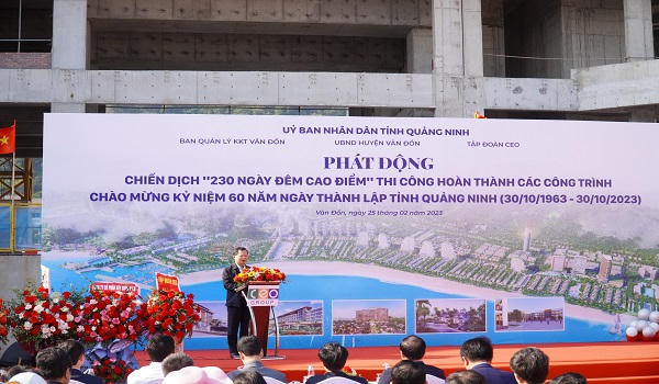 Khách sạn tiêu chuẩn 5 sao quốc tế Wyndham Garden Sonasea Vân Đồn dự kiến ra mắt tháng 10/2023