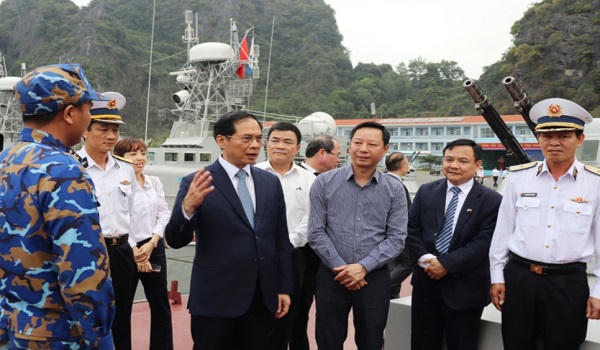 Bộ trưởng Bùi Thanh Sơn đánh giá cao, công tác đối ngoại, hội nhập quốc tế của tỉnh Quảng Ninh