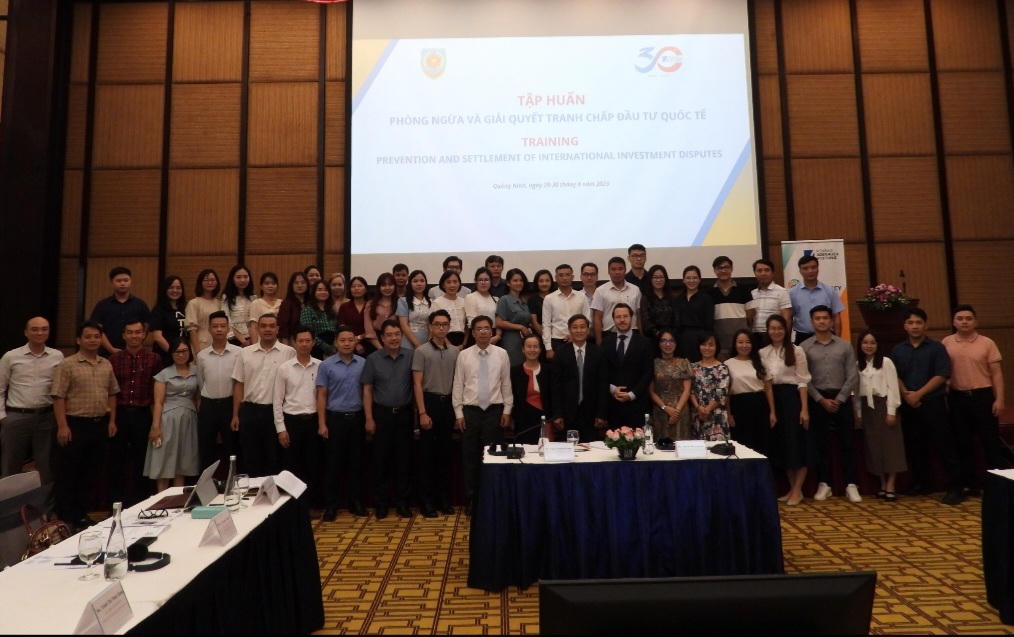 Bộ Tư pháp tập huấn phòng ngừa và giải quyết tranh chấp đầu tư quốc tế