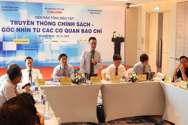 Diễn đàn 'Truyền thông chính sách - Góc nhìn từ các cơ quan báo chí'
