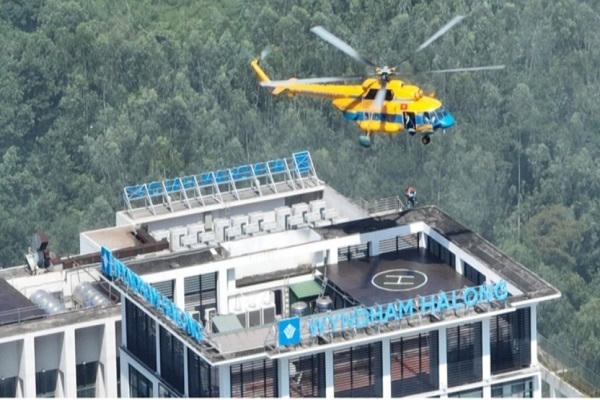 Mãn nhãn với màn diễn tập chữa cháy và tìm kiếm cứu nạn, cứu hộ quy mô cấp Bộ tại Quảng Ninh