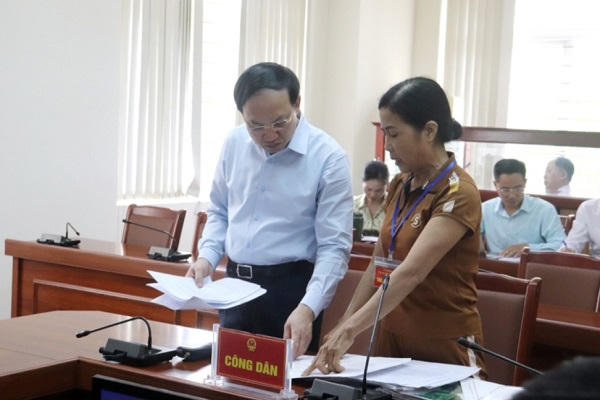 Bí thư Quảng Ninh trực tiếp lắng nghe, chỉ đạo giải quyết vụ việc công dân phản ánh