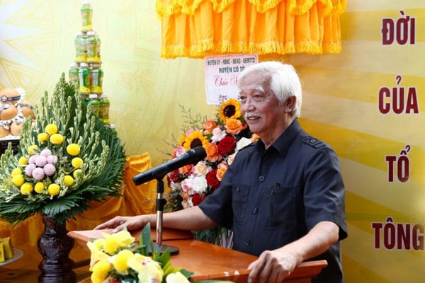 Gắn biển công trình chùa Trúc Lâm đảo Trần