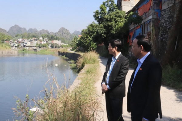 Bí thư Quảng Ninh ra hiện trường, kiểm tra một số nội dung cử tri phản ánh