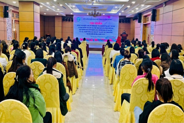 Quảng Ninh đã triển khai nhiều nội dung, hoạt động nhằm thúc đẩy bình đẳng giới vùng dân tộc thiểu số