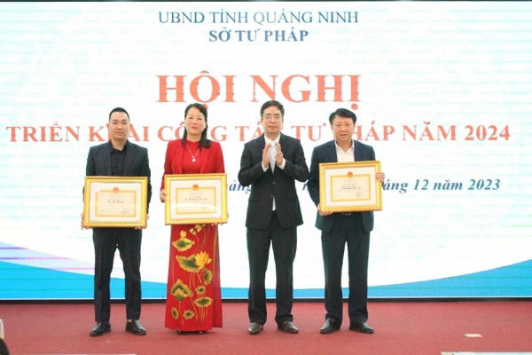 Ngành Tư pháp tỉnh Quảng Ninh đạt nhiều kết quả nổi bật trong năm 2023
