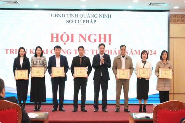 Ngành Tư pháp tỉnh Quảng Ninh đạt nhiều kết quả nổi bật trong năm 2023