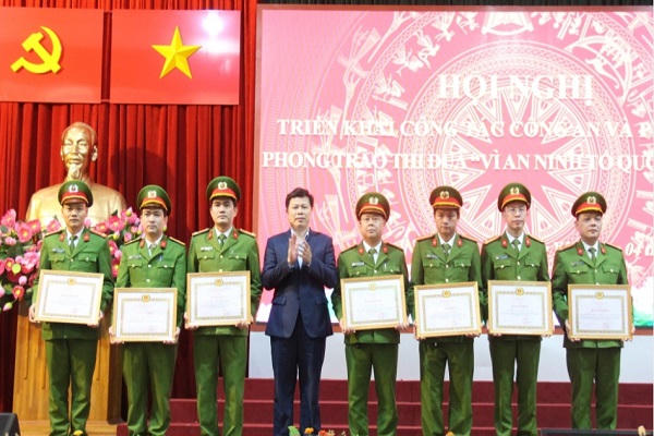 Công an tỉnh Hưng Yên hoàn thành vượt kế hoạch 24 chỉ tiêu