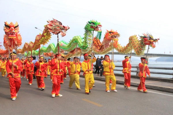 Múa lân sư rồng - nét đẹp văn hóa ở Quảng Ninh