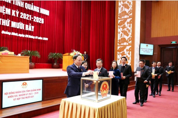 Ông Nghiêm Xuân Cường trúng cử Phó Chủ tịch UBND tỉnh Quảng Ninh