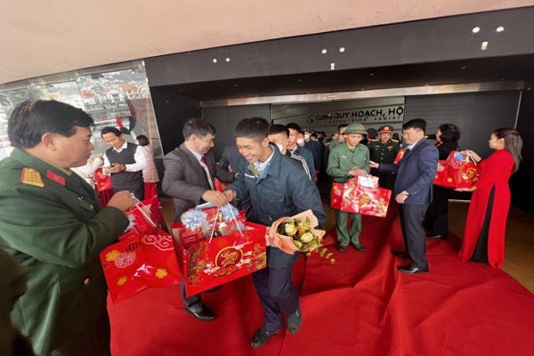 Quảng Ninh: Tổ chức Lễ đón quân nhân hoàn thành nghĩa vụ quân sự trở về xây dựng quê hương