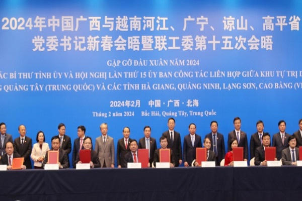 Gặp gỡ đầu Xuân năm 2024 tại tỉnh Quảng Tây, Trung Quốc