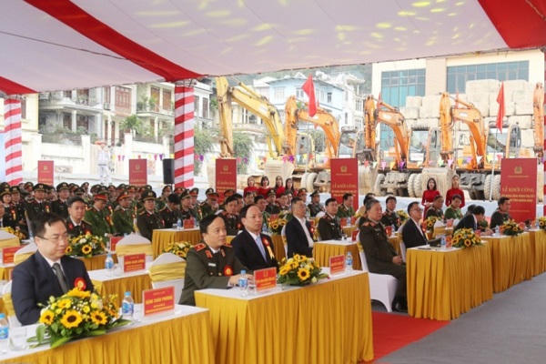 Đại tướng Tô Lâm dự lễ khởi công trụ sở làm việc Công an tỉnh Quảng Ninh